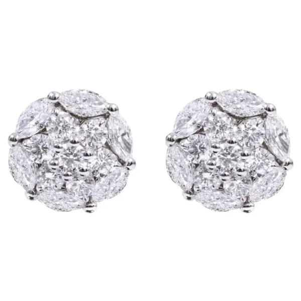 Diamond Stud Earrings